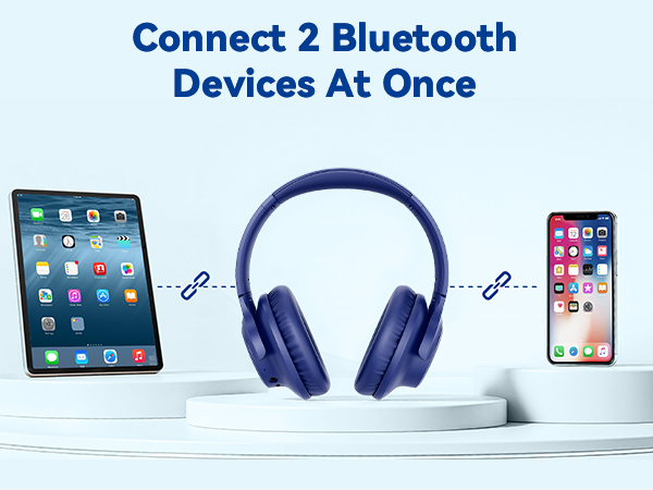 KVIDIO Bluetooth Headphones Over Ear - Image 2