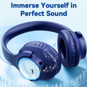 KVIDIO Bluetooth Headphones Over Ear