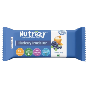 Nutrezy Granola Blueberry Bar pack of 6